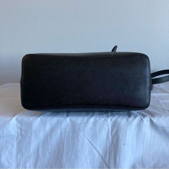 KATE SPADE Black Leather Satchel Madison Dumpling Dolly Phoebe Tote Crossbody - Picture 5 of 11